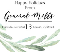 General Mills Holiday 2018